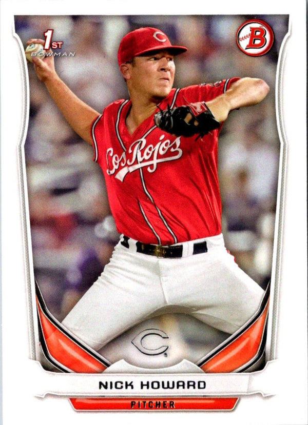 2014 Bowman Draft Picks & Prospects Nick Howard #DP15