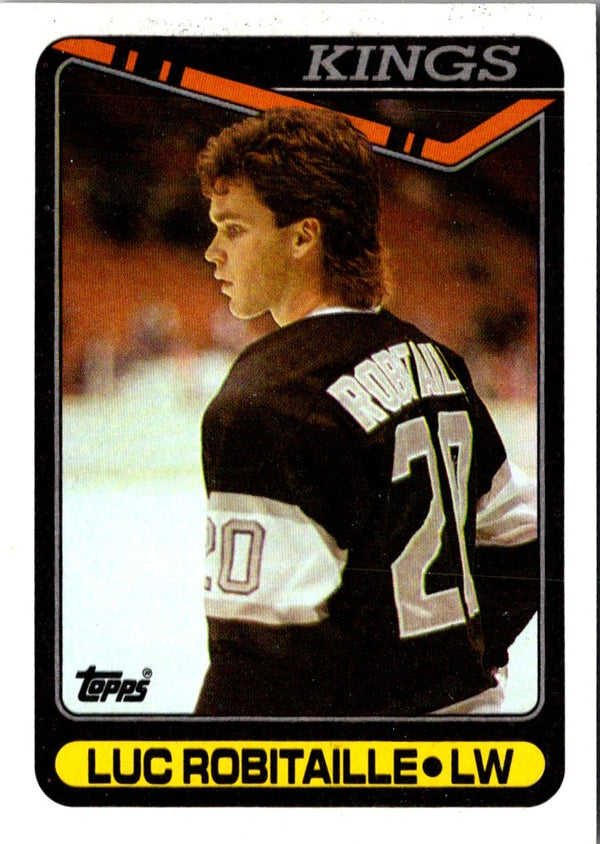 1990 Topps Luc Robitaille #209