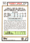 1992 Topps Garry Valk