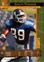 1996 Score Amani Toomer #81 Rookie