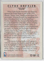 1993 Fleer Clyde Drexler #12 OF 12