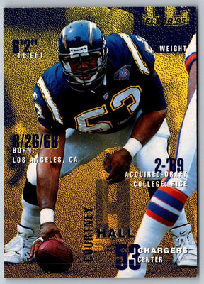 1995 Fleer Courtney Hall #328