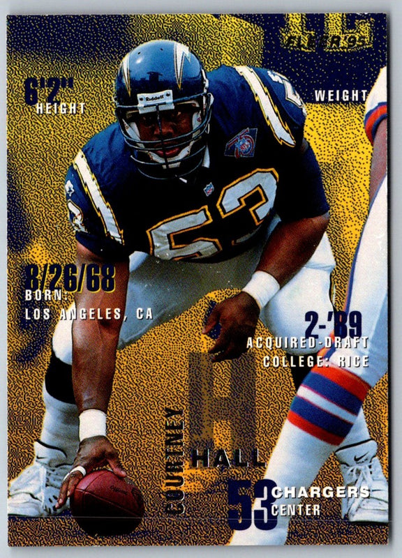 1995 Fleer Courtney Hall #328