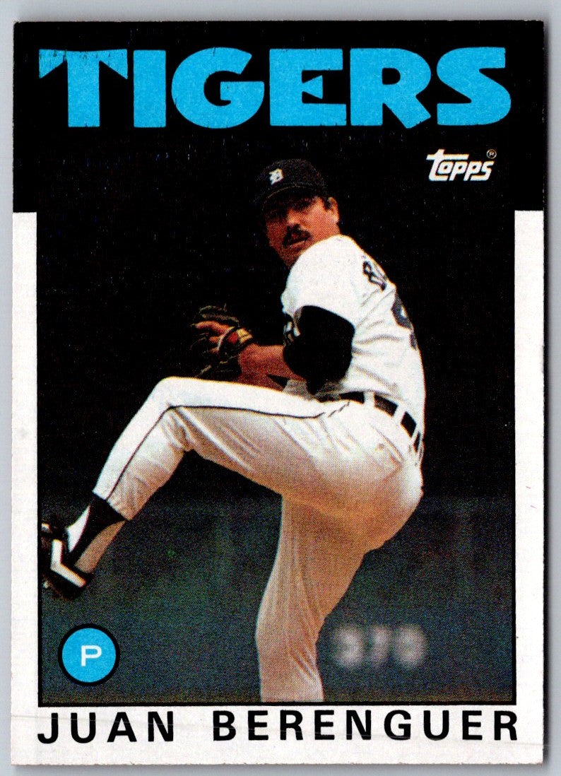 1986 Topps Juan Berenguer