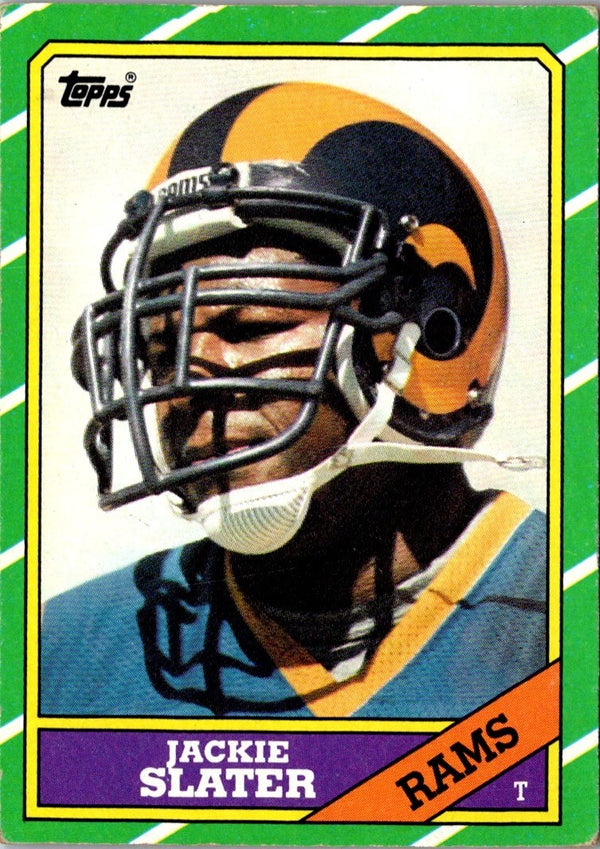 1986 Topps Jackie Slater #85 EX-MT