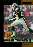 1996 Score Amani Toomer #81 Rookie