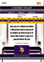 2006 Donruss Gridiron Gear Chester Taylor #60