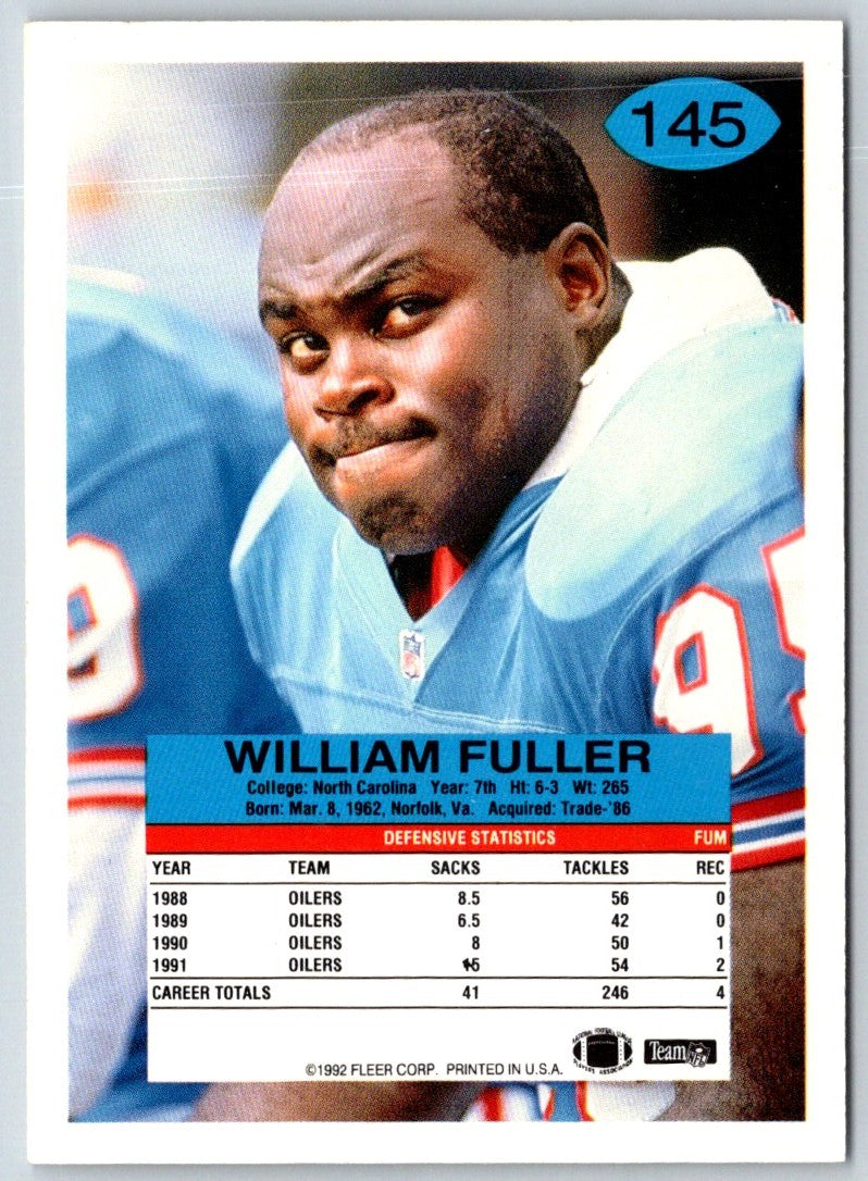 1992 Fleer William Fuller