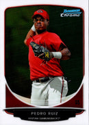2013 Bowman Chrome Prospects Pedro Ruiz