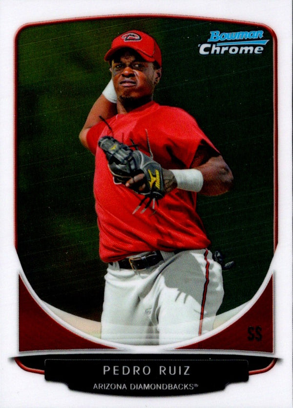 2013 Bowman Chrome Prospects Pedro Ruiz #BCP71