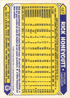 1987 O-Pee-Chee Rick Honeycutt #167