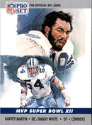1990 Pro Set Super Bowl MVP Collectibles Harvey Martin/Randy White