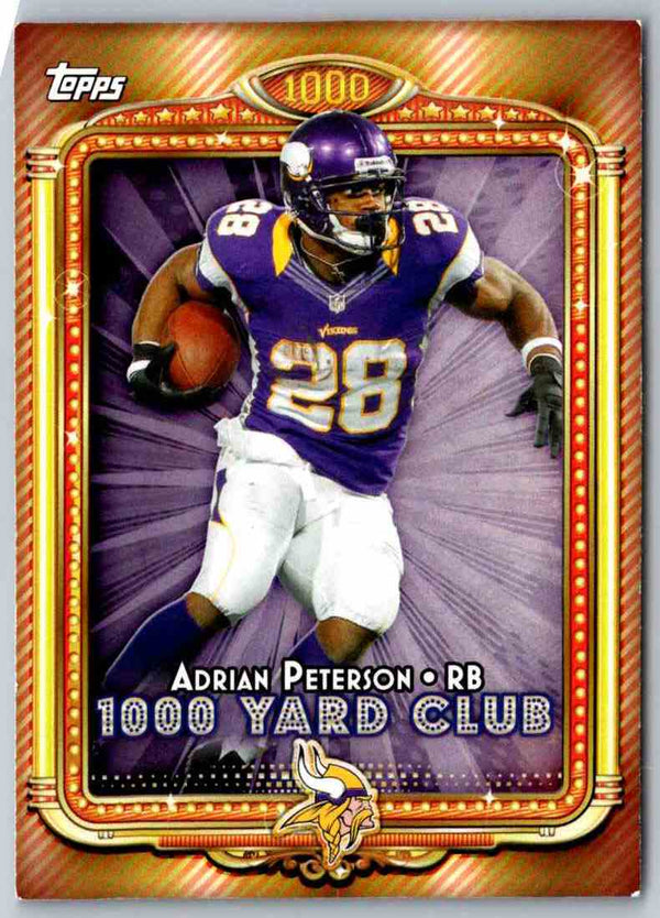 2011 Topps Football Adrian Peterson #1