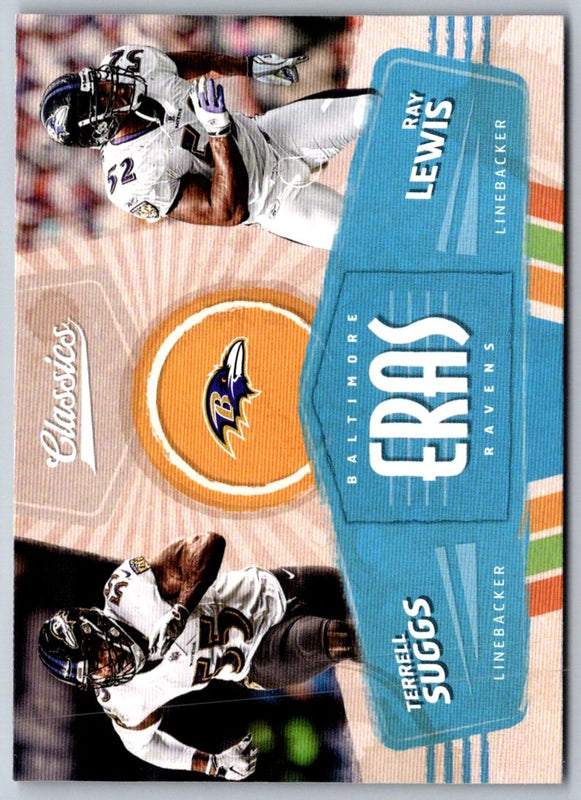 2018 Panini Classics Eras Ray Lewis/Terrell Suggs #14