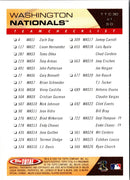 2005 Topps Total Team Checklists Jose Vidro