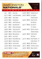2005 Topps Total Team Checklists Jose Vidro #TTC30