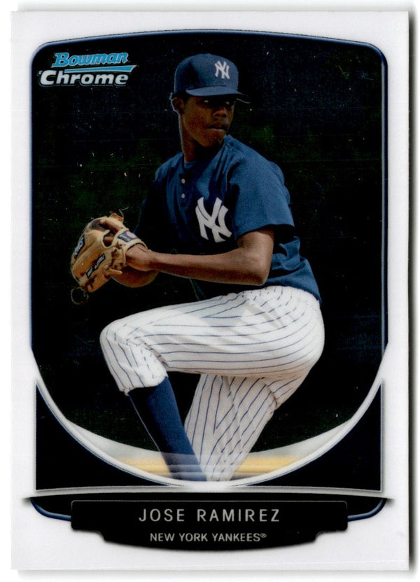 2013 Bowman Chrome Prospects Jose Ramirez #BCP37