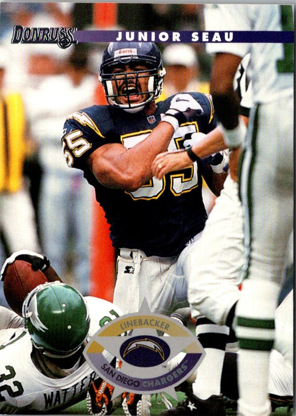 1996 Donruss Junior Seau #86