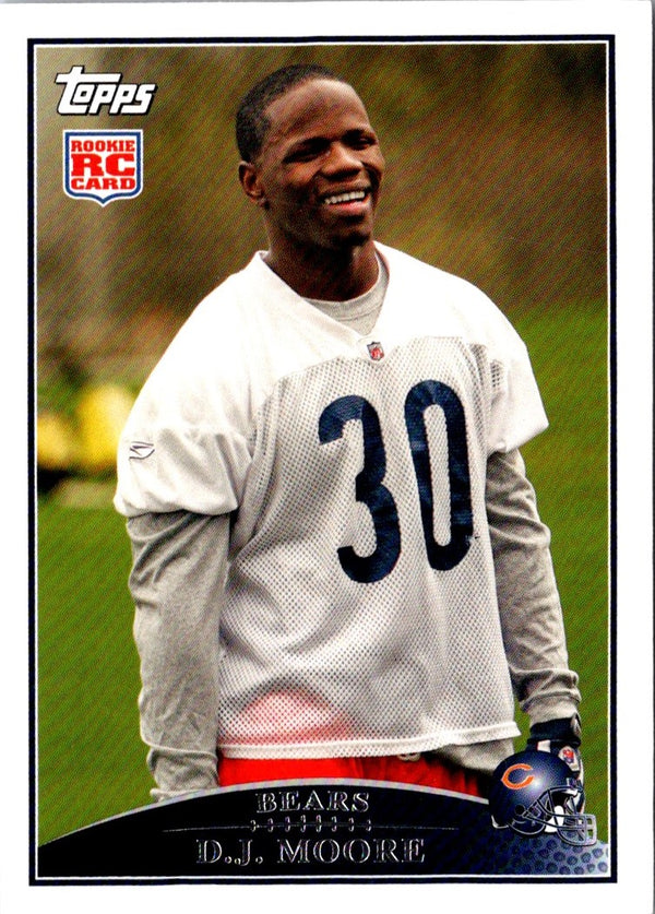 2009 Topps D.J. Moore #359 Rookie