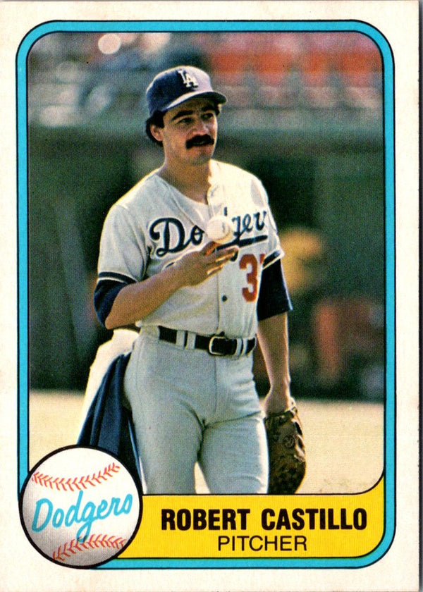 1981 Fleer Robert Castillo #137