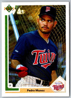 1991 Upper Deck Pedro Munoz #432 Rookie