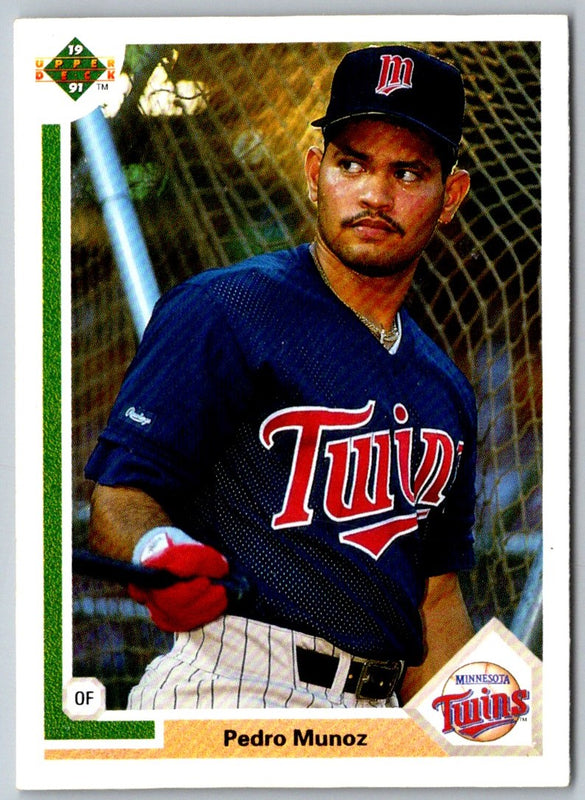 1991 Upper Deck Pedro Munoz #432 Rookie