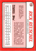 1988 Topps Revco League Leaders Rick Reuschel #13