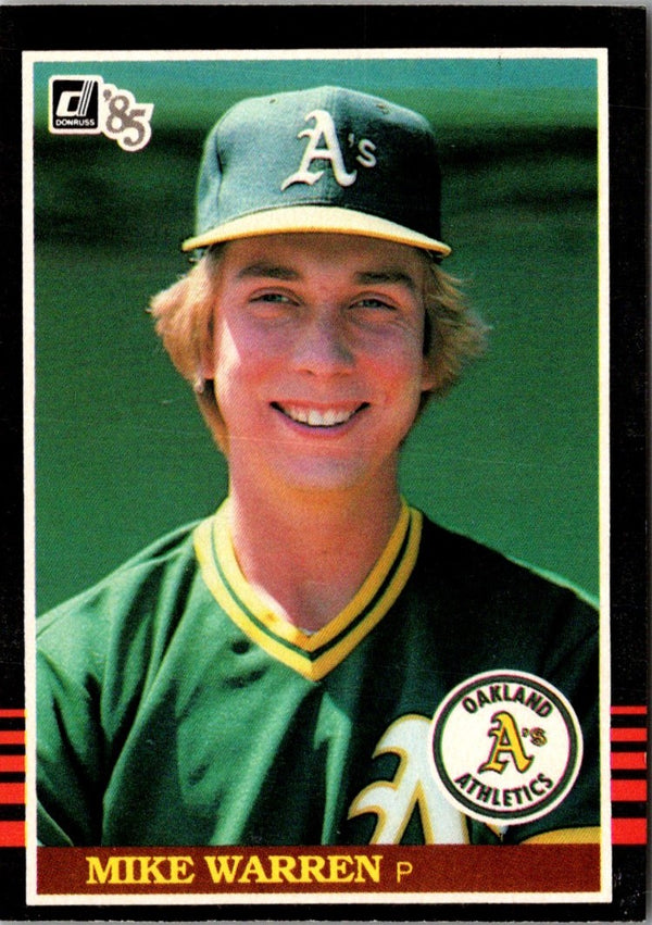 1985 Donruss Mike Warren #278