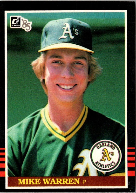 1985 Donruss Mike Warren #278