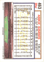 1992 Topps Mike Simms #463
