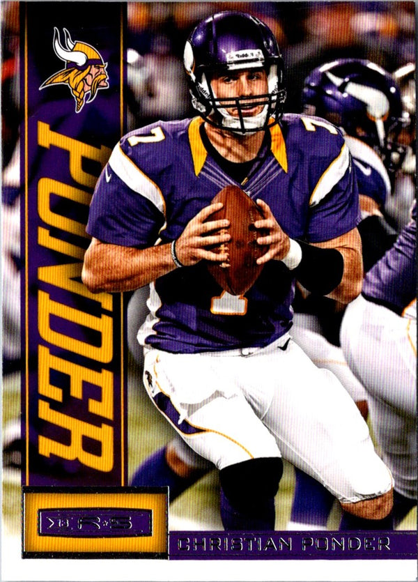 2013 Panini Rookies & Stars Christian Ponder #56