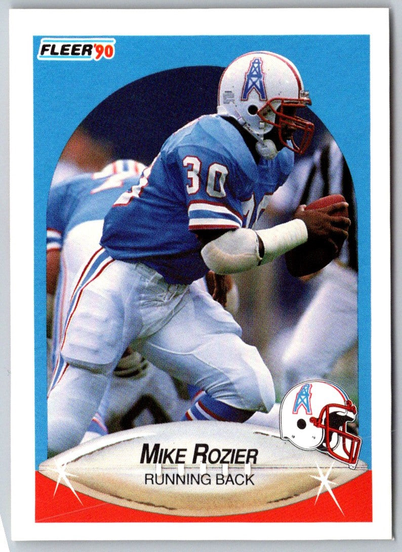 1990 Fleer Mike Rozier