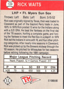 1989 T&M Senior League Rick Waits