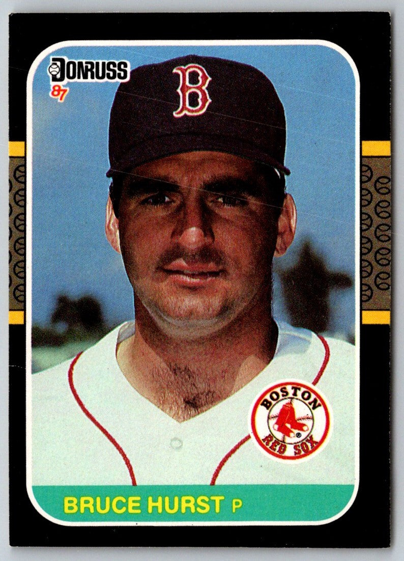 1987 Donruss Bruce Hurst