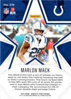 2019 Panini Absolute Marlon Mack #BH-12