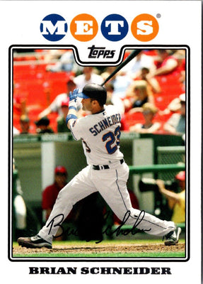 2008 Topps Brian Schneider #471