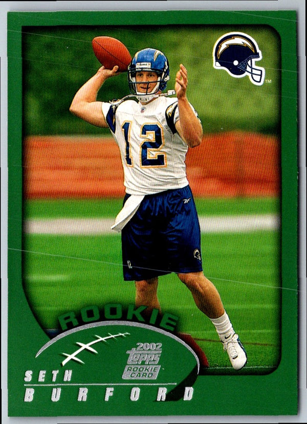 2002 Topps Seth Burford #355 Rookie