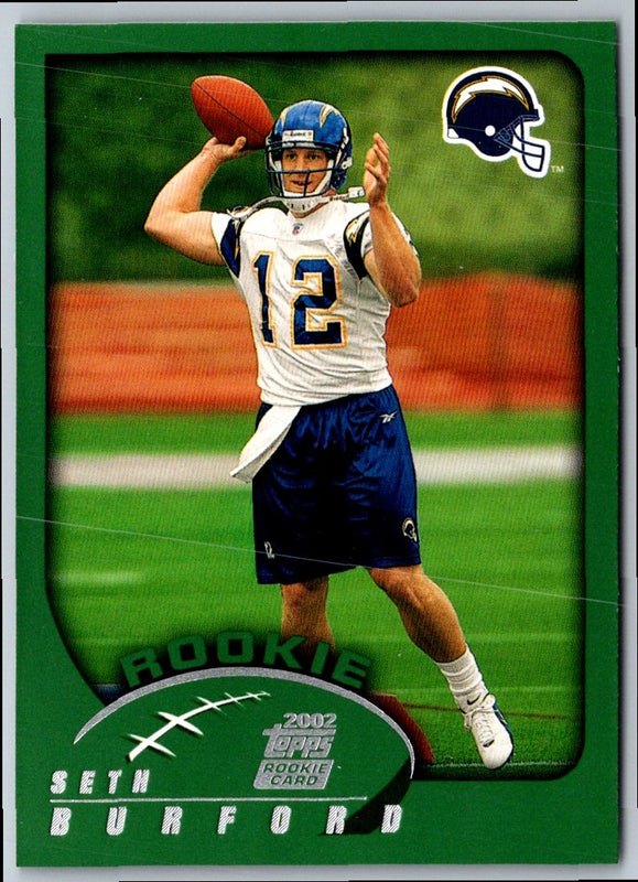 2002 Topps Seth Burford #355 Rookie