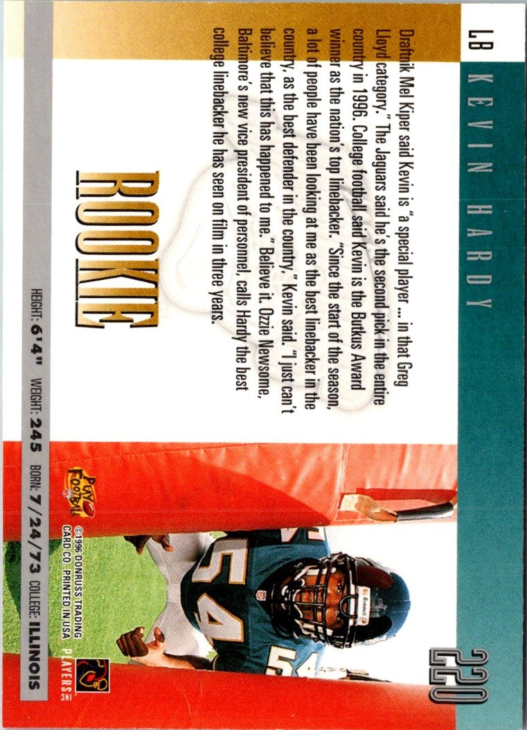 1996 Donruss Kevin Hardy