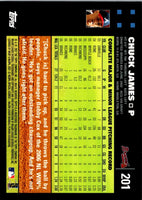 2007 Topps Chuck James #201