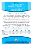 2008 Bowman Prospects Alex Burnett