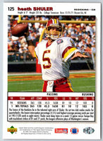 1995 Upper Deck Heath Shuler #125