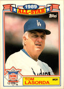 1990 Topps Glossy All-Stars Tom Lasorda