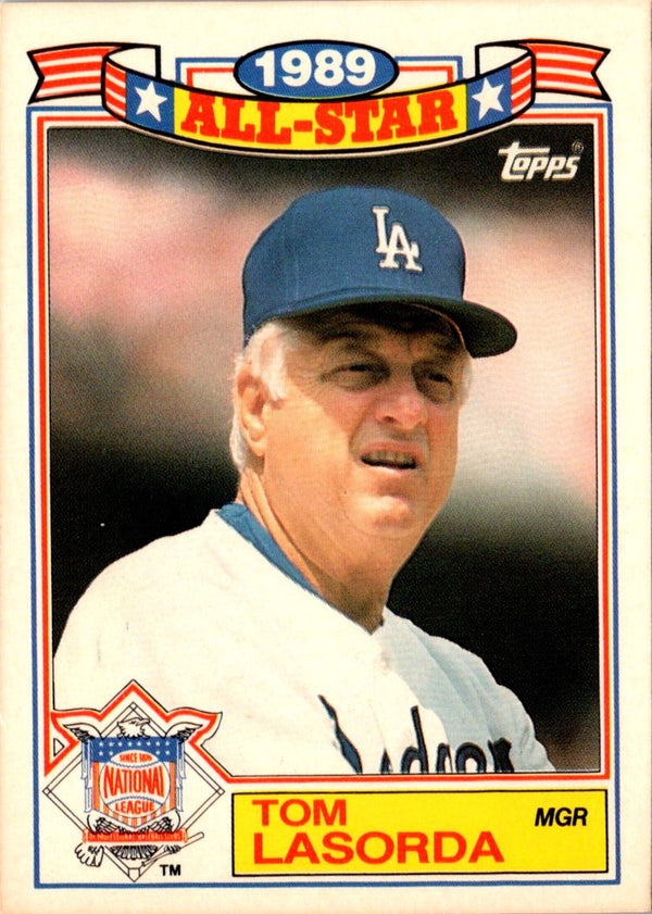 1990 Topps Glossy All-Stars Tom Lasorda #1