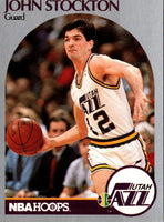 1991 Hoops 100 Superstars John Stockton #97