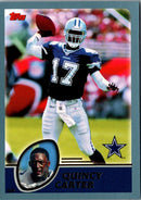 2003 Topps Quincy Carter