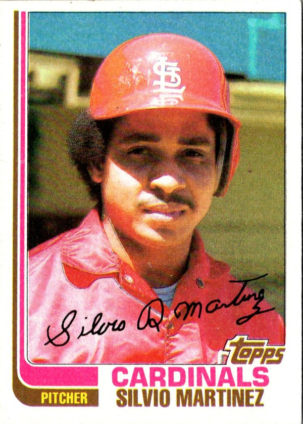 1982 Topps Silvio Martinez #181