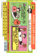 1989 Topps Big Barry Larkin