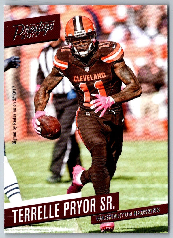 2017 Panini Prestige Terrelle Pryor #188