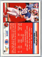 1992 Pacific James Lofton #18